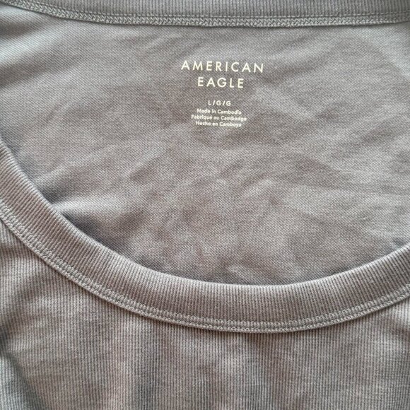 Ribbed AE Bodysuit in Grey Size L - Picture 3 of 4